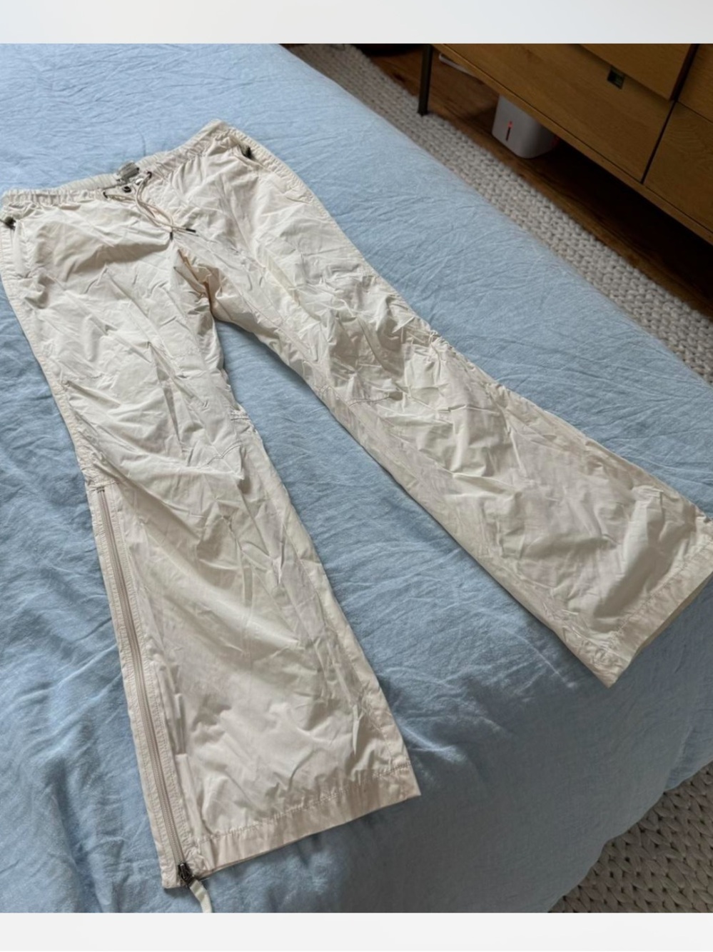 BANANA REPUBLIC White Ski Snow Pants Size 4
